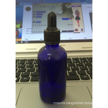 Series of High Quality Cobalt Glass Dropper Bottle